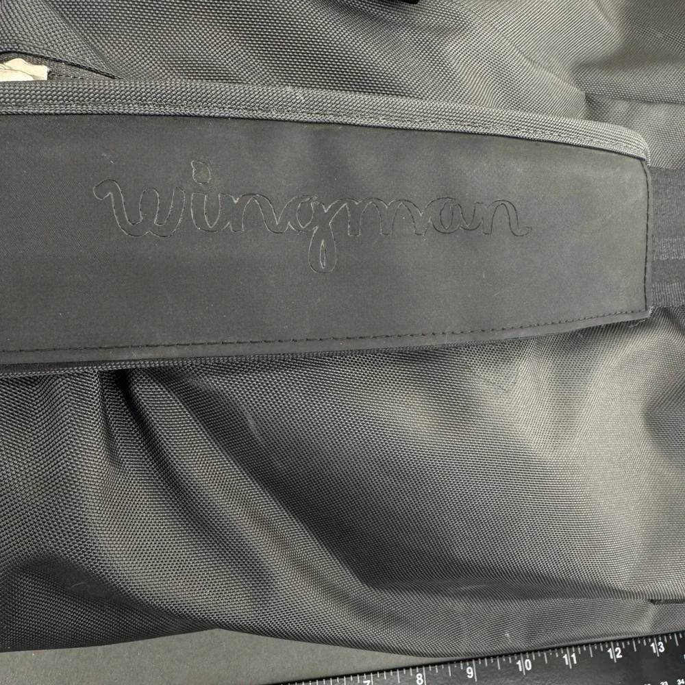 Henty Wingman Bike Commuter Garment Bag Black & Lime Green